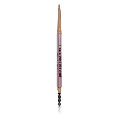 Too Faced Super Fine Brow Detailer Eyebrow Pencil tartós szemöldök ceruza árnyalat Taupe 0,08 g