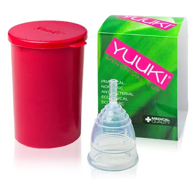 Yuuki Classic 1 + cup menstruációs kehely méret large (⌀ 46 mm, 24 ml) 1 db