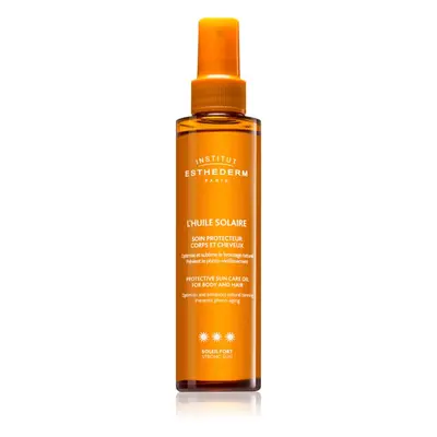 Institut Esthederm Sun Care Protective Sun Care Oil For Body And Hair napolaj testre és hajra ma