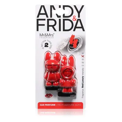 Mr & Mrs Fragrance Andy & Frida Red Luxury illat autóba 1 db