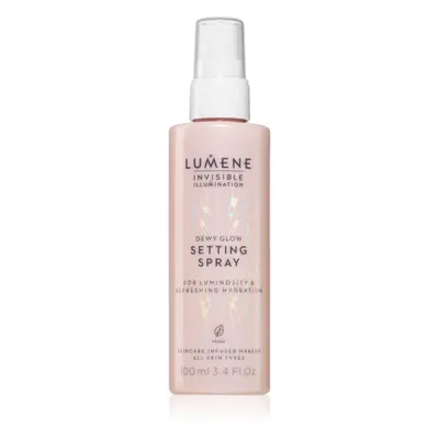 Lumene Invisible Illumination Dewy Glow élénkítő fixáló spray 100 ml