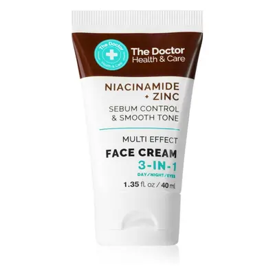 The Doctor Niacinamide + Zinc Sebum Control & Smooth tone bőrkrém a zsíros bőr redukálására 40 m