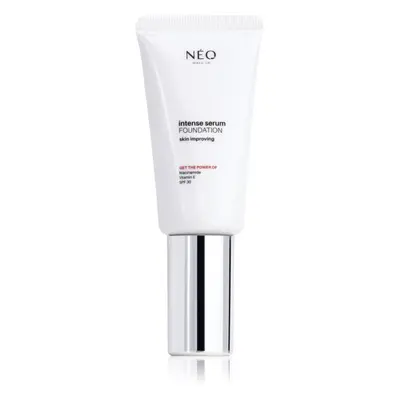 NEO MAKE UP Intense Serum Foundation könnyű alapozó SPF 30 árnyalat 06 Caramel 30 ml