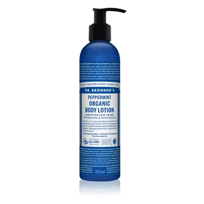 Dr. Bronner’s Peppermint frissítő testápoló tej hidratáló hatással 240 ml