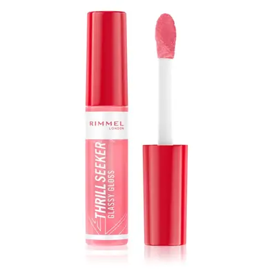 Rimmel Thrill Seeker Glassy Gloss dúsító ajakfény árnyalat 500 Pine to the Apple 10 ml