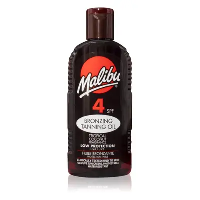 Malibu Bronzing Tanning Oil hidratáló és bronzosító spray napozáshoz 200 ml