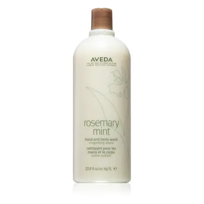 Aveda Rosemary Mint Hand and Body Wash finom szappan kézre és testre 1000 ml