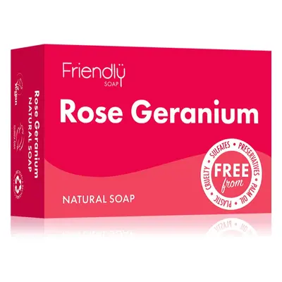 Friendly Soap Natural Soap Rose Geranium természetes szappan 95 g