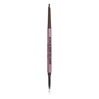 Too Faced Super Fine Brow Detailer Eyebrow Pencil tartós szemöldök ceruza árnyalat Espresso 0,08