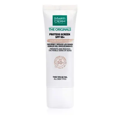 MartiDerm The Originals Proteos Screen színezett ultrakönnyed fluid SPF 50+ 40 ml