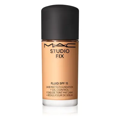 MAC Cosmetics Mini Studio Fix Fluid SPF 15 24HR Matte Foundation + Oil Control mattító alapozó S