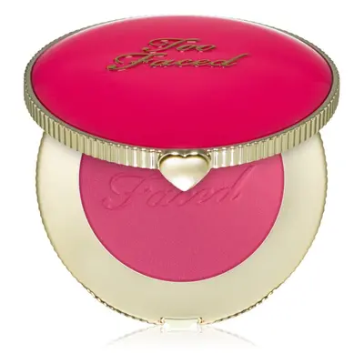 Too Faced Cloud Crush Blush kompakt arcpirosító tükörrel árnyalat Watermelon Rain 5 g