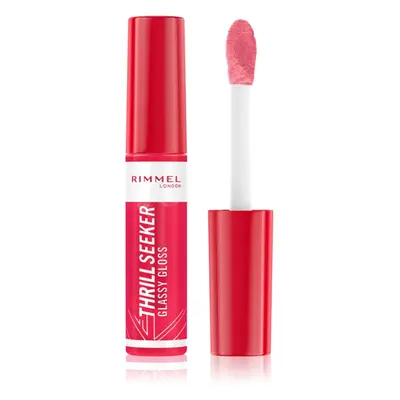 Rimmel Thrill Seeker Glassy Gloss dúsító ajakfény árnyalat 600 Berry Glace 10 ml