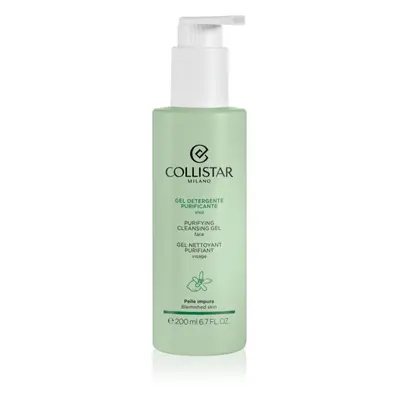 Collistar Cleansers Purifying Cleansing Gel gyengéd tisztító gél az arcra irritáció ellen 200 ml