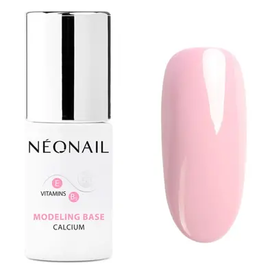 NEONAIL Modeling Base Calcium bázis lakk zselés műkörömhöz kalciummal árnyalat Blush Boomer 7,2 