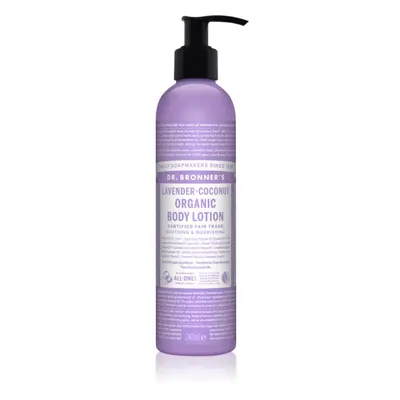 Dr. Bronner’s Lavender & Coconut intenzíven tápláló testápoló tej normál és száraz bőrre 240 ml