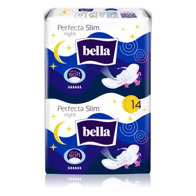 BELLA Perfecta Slim Night Extra Soft egészségügyi betétek 14 db