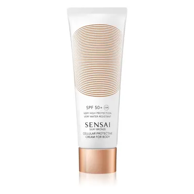 Sensai Silky Bronze Cellular Protective Cream for body bőrfiatalító napkrém SPF 30 150 ml