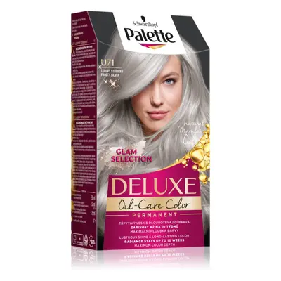 Schwarzkopf Palette Deluxe tartós hajfesték árnyalat U71 Frosty Silver 1 db