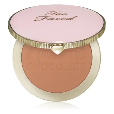 Too Faced Chocolate Soleil Natural Chocolate Bronzer fényesítő bronzosító árnyalat Golden Cocoa 