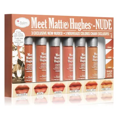 theBalm Meet Matt(e) Hughes Mini Kit Vol.8 folyékony rúzs szett