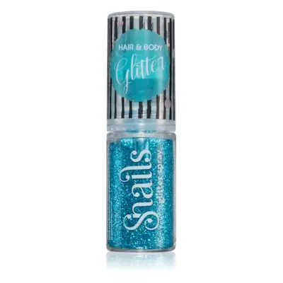 Snails Body Glitter csillámok testre és hajra Turquoise blue 10 g