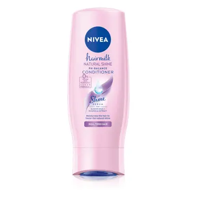 Nivea Hairmilk Natural Shine tápláló kondicionáló 200 ml