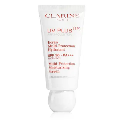 Clarins UV PLUS [5P] Anti-Pollution Translucent többcélú krém hidratáló SPF 50 30 ml