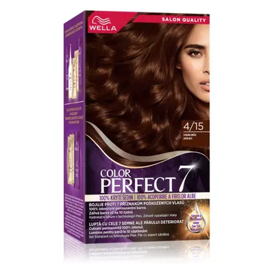 Wella Color Perfect hajfesték árnyalat 4/15 Cool Evening Brown 1 db