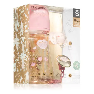 Suavinex Gold Premium Gift Set Pink ajándékszett (újszülötteknek)