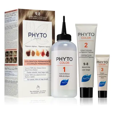 Phyto Color hajfesték ammónia nélkül árnyalat 9.8 Blond Clair Beige