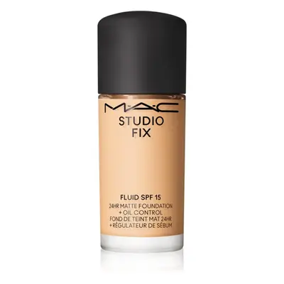 MAC Cosmetics Mini Studio Fix Fluid SPF 15 24HR Matte Foundation + Oil Control mattító alapozó S