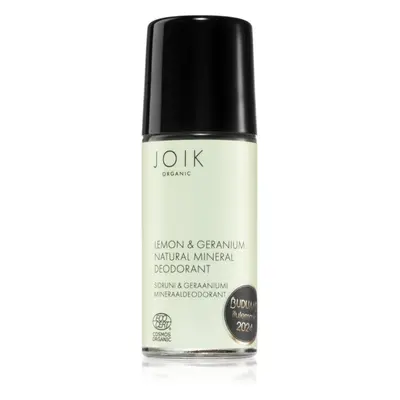 JOIK Organic Lemon & Geranium dezodor ásványokkal 50 ml