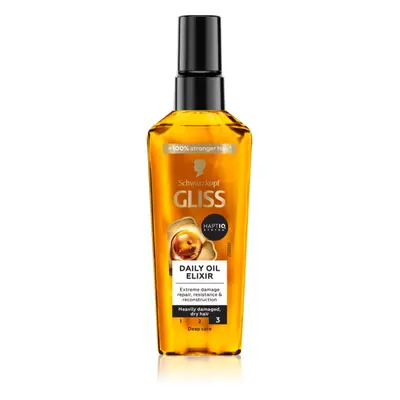 Schwarzkopf Gliss Ultimate Repair tápláló szérum száraz és sérült hajra 75 ml