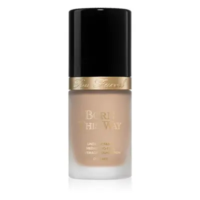 Too Faced Born This Way Flawless Coverage Natural Finish Foundation fedő hatású alapozó természe