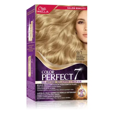 Wella Color Perfect hajfesték árnyalat 9/1 Very Light Ash Blond 1 db