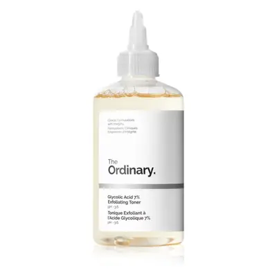 The Ordinary Glycolic Acid 7% Exfoliating Toner hámlasztó tisztító tonik 240 ml