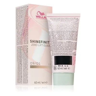 Wella Professionals Shinefinity Zero Lift Glaze tartós hajszínező árnyalat 09/05 - Silk Blush 60