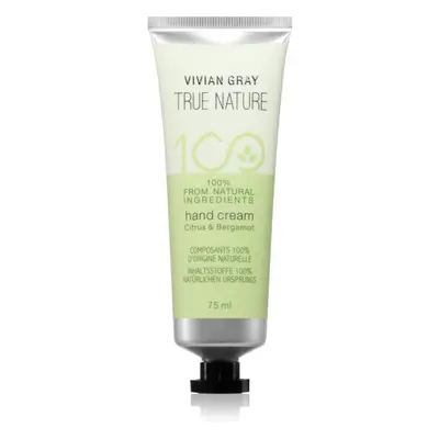 Vivian Gray True Nature Citrus & Bergamot hidratáló kézkrém 75 ml