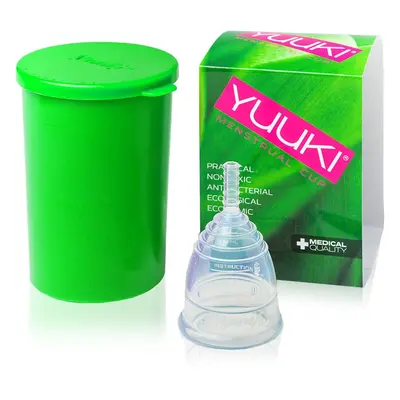 Yuuki Soft 1 + cup menstruációs kehely méret large (⌀ 46 mm, 24 ml) 1 db