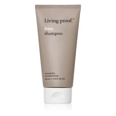 Living Proof No Frizz finom állagú tisztító sampon töredezés ellen 60 ml