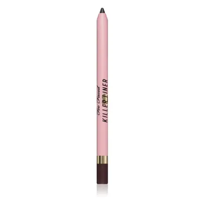 Too Faced Killer Liner 36 Hour Waterproof Gel Eyeliner Pencil vízálló zselés szemceruza a hossza