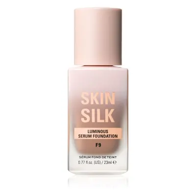 Makeup Revolution Skin Silk Serum Foundation könnyű alapozó világosító hatással árnyalat F9 23 m