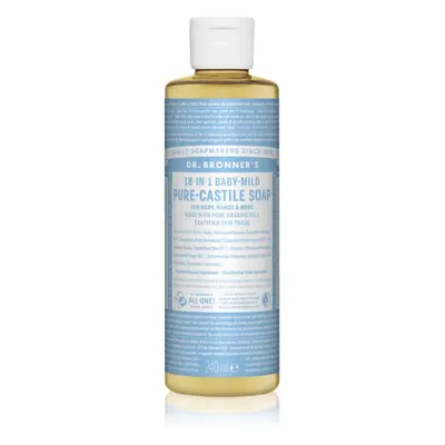 Dr. Bronner’s Baby-Mild folyékony univerzális szappan parfümmentes 240 ml