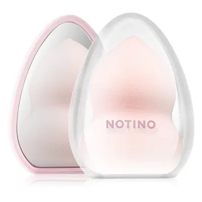 Notino Pastel Collection Make-up sponge with a mirror case sminkszivacs csomagolással 1 db