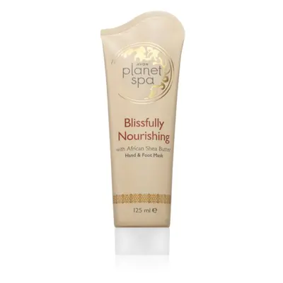 Avon Planet Spa Blissfully Nourishing tápláló maszk kézre és lábra 125 ml