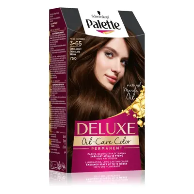 Schwarzkopf Palette Deluxe tartós hajfesték árnyalat 3-65 750 Chocolate Brown 1 db