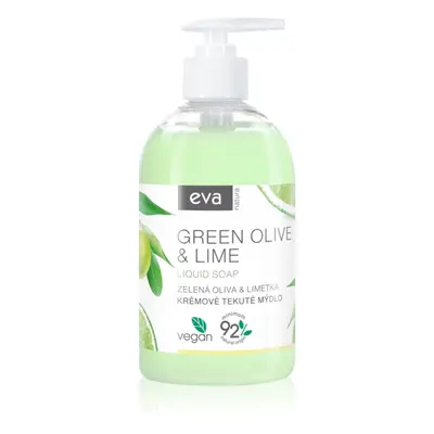 Eva Natura Green olive & Lime krémes folyékony szappan kézre 500 ml