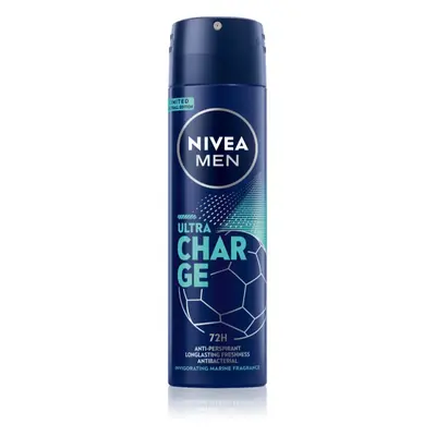 NIVEA MEN Ultra Charge izzadásgátló spray uraknak 150 ml