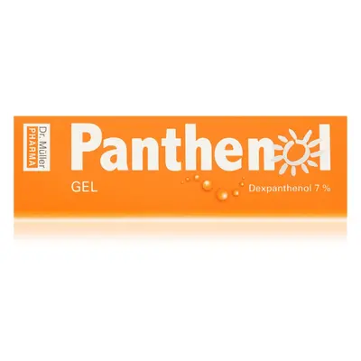 Dr. Müller Panthenol gel 7% nyugtató napozás utáni gél az irritált bőrre 100 ml